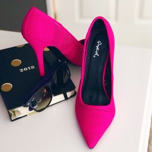 Hot Pink Heels NWOT